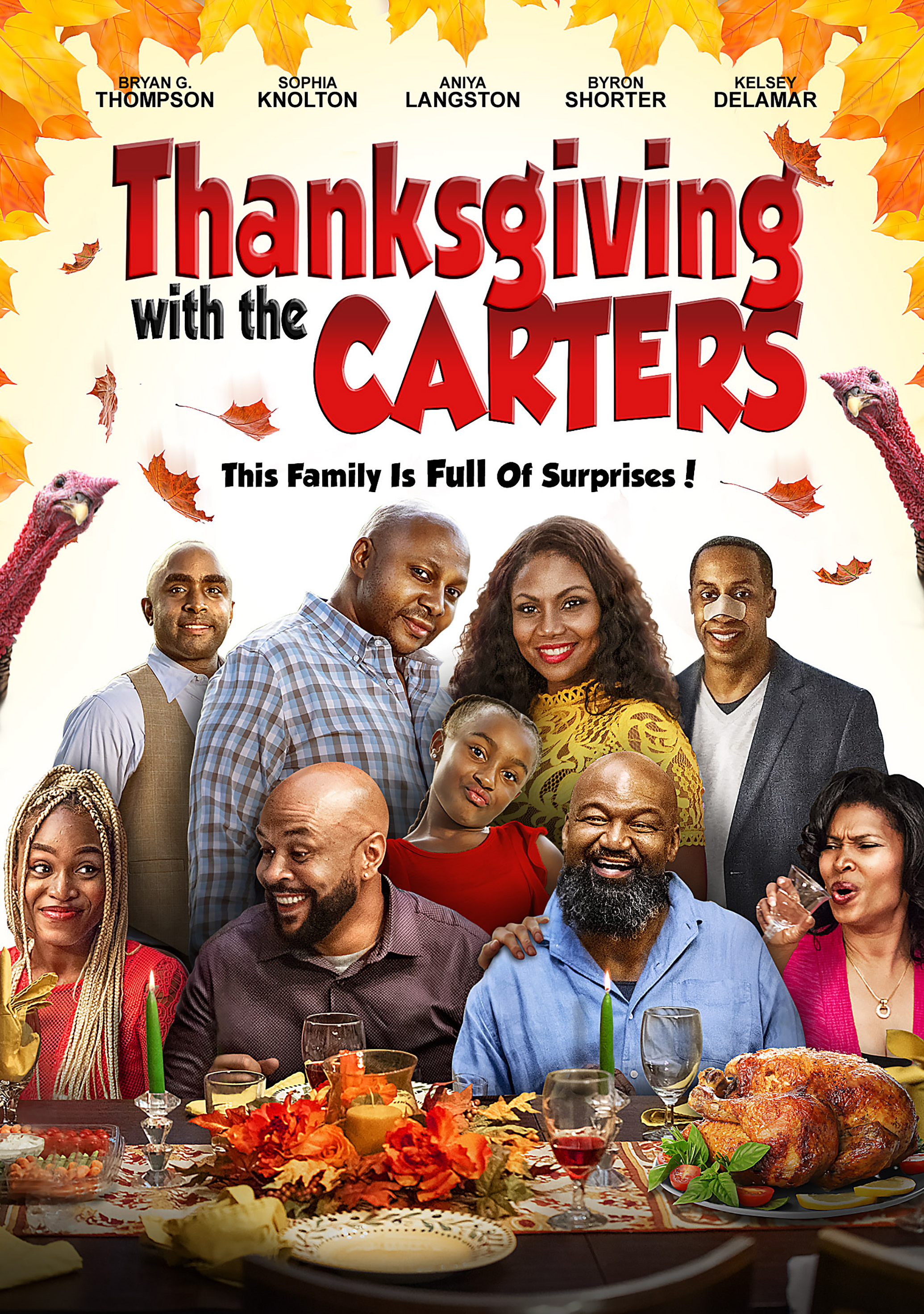 Thanksgiving with the Carters (2019) постер